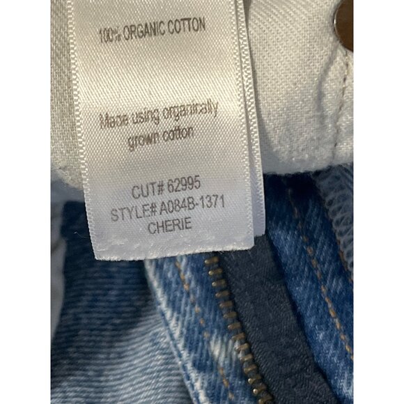 AGOLDE Cherie High Rise Straight Leg Light Wash Jeans size 25 - Picture 8 of 15
